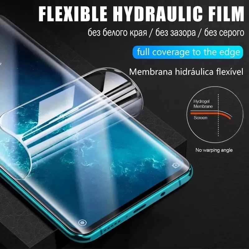 3-5Pcs Hydrogel Film For Oppo Reno 10 5G Reno10 Pro Screen Protector