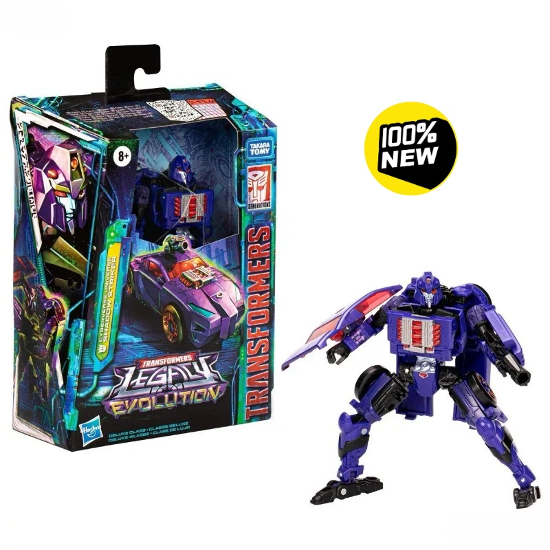 Nuevo Transformers Legacy Evolution Shadow Striker G1, Figura de Acción de Dibujos Animados, Modelo de Película, Robot Articulado, Juguete de Anime, Regalos