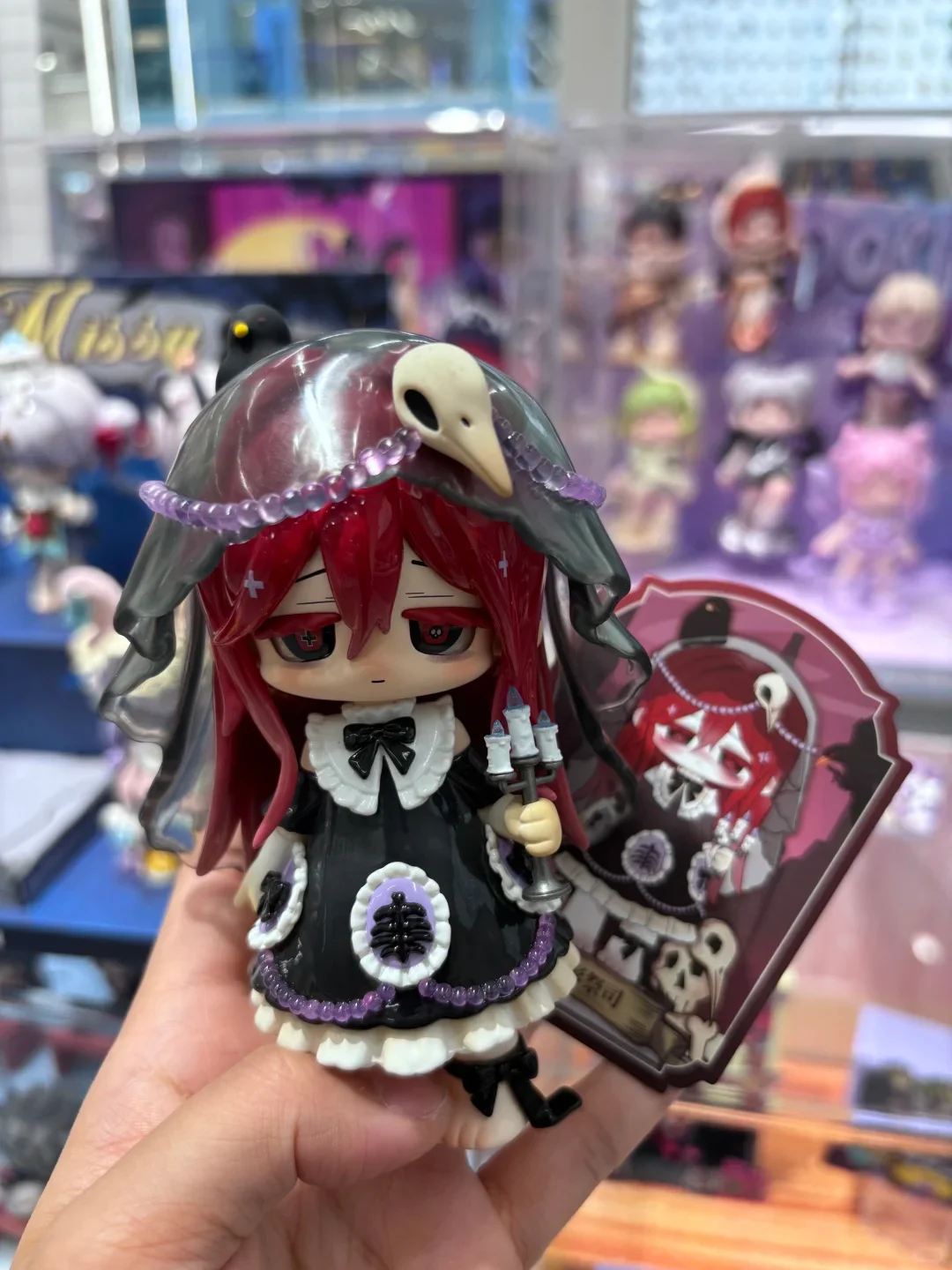 Trendy Missy Sweet Mourning Lolita Series Blind Box Crow Paradise 2. Generation verspieltes handgefertigtes Geschenkspielzeug für trendiges Spielen