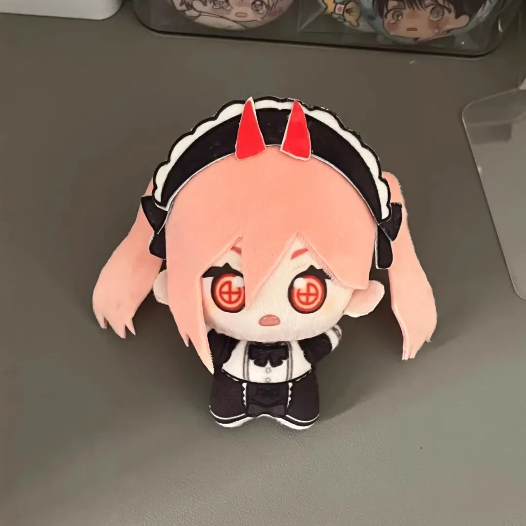 

10cm Power Plushie Anime Figures Kawaii Power Cosplay Cotton Stuffed Plush Doll Toys Pendants Keychain Birthday Xmas Gift