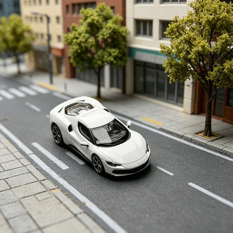 New In Stock Zincit Model 1:64 Ferrari 296 Gtb Diecast Car Model