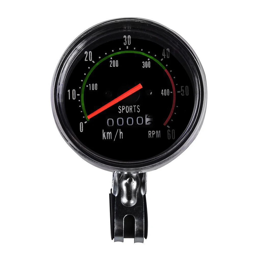 

Mechanical Code Table Cycling Speedometer Lightweight High Sensitivity Precise Data Retro Style Easy Installation Suitable For