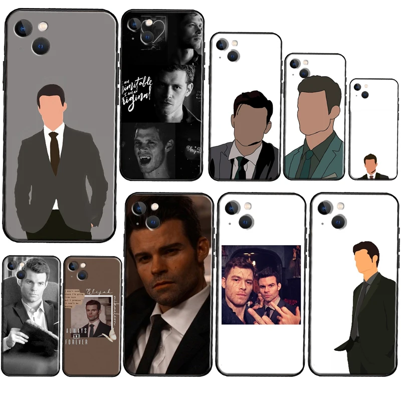 Elijah Mikaelson The Originals Fundas For iPhone 13 Pro Max 11 14 12 Pro mini 7 8 Plus 5S SE 2020 X XR XS Max Phone Cover