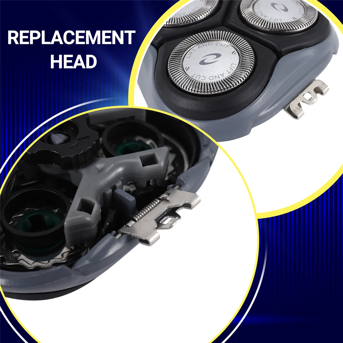 

M09KReplacement Shaver Head for Philips Razor Cutter Head Razor Accessories for HQ8 PT710 PT715 PT720 PT721 PT722 PT724