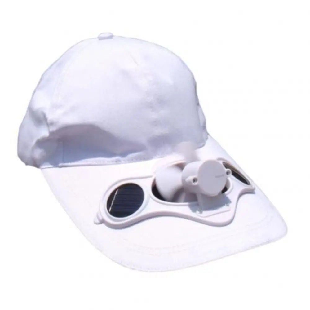 

Breathable Summer Fan Sunhat Sun Protection Strong Wind Solar Fan Cap USB / Solar Powered Wide Brim Baseball Cap Adult Summer