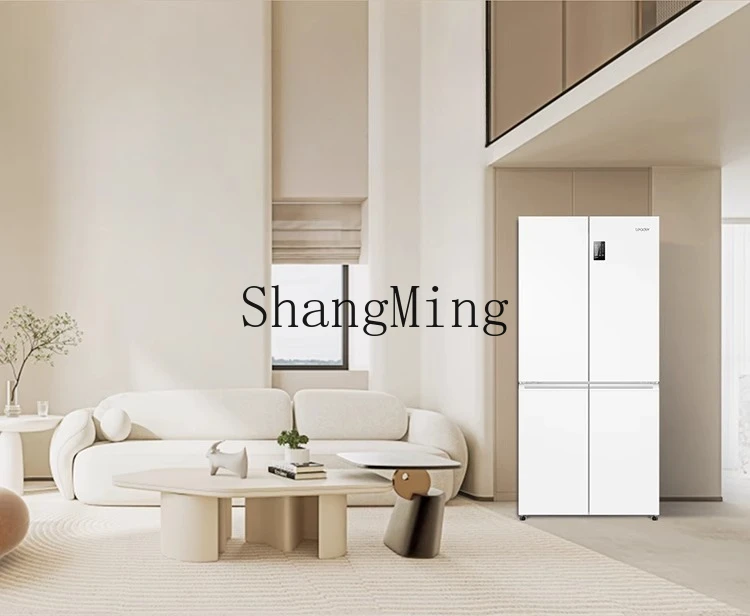 ZYY冷蔵庫 473リットル ホワイト 4ドア 第1クラス省エネ 家庭用 空冷式 霜取り不要