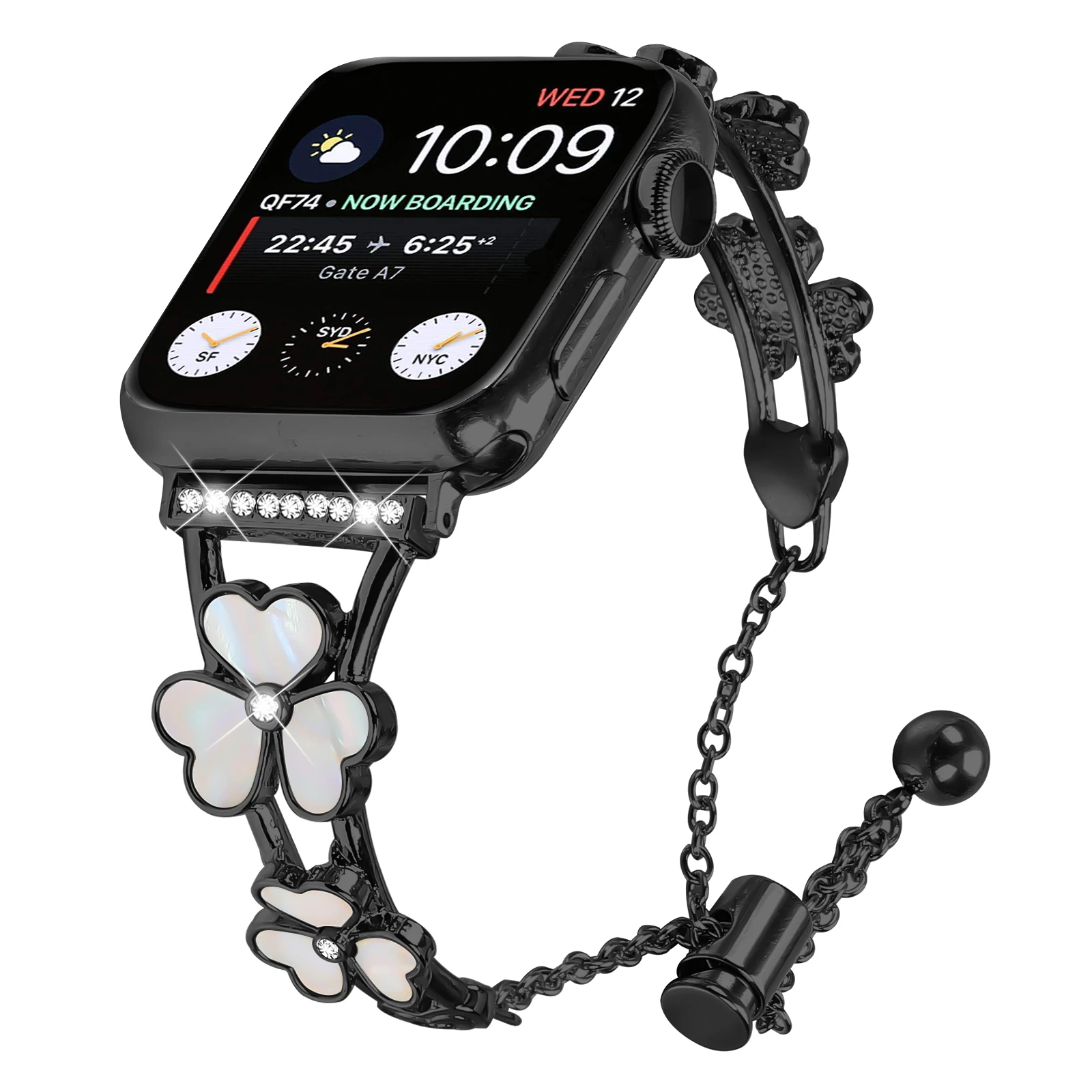 حزام الماس لسلسلة ساعات أبل 10 9 8 7 6 5 4 3 سوار امرأة IWatch Ultra 2 Band 49mm 38/40mm/41/42mm/44mm/45/46mm حزام
