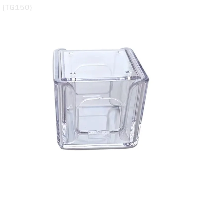 صندوق طباشير البلياردو الأكريليك، حامل طباشير 1/2 مع غطاء، تخزين مقاوم للرطوبة للحفاظ على نظافة اليدين، ملحقات طاولة البلياردو