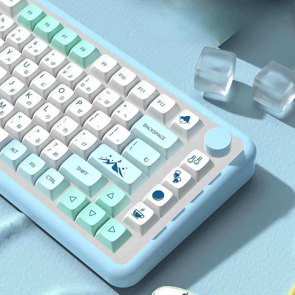 

139, колпачки для клавиш XDA с тематикой айсберга, русский, корейский, немецкий, французский, бразильский, португальский