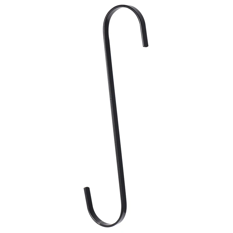 10 Pack Extra Large 10 Inch Long S Hooks For Hanging Plant,Basket,Tree Branch,Closet,Garden,Pergola,Indoor Outdoor Uses