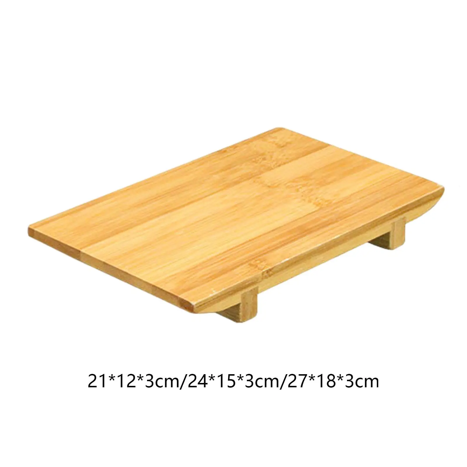 Sashimi Sushi Plate Table Organizer Pantry Decorative Japanese Kitchen Traditional Serving Tray Rectangle Multifunctional