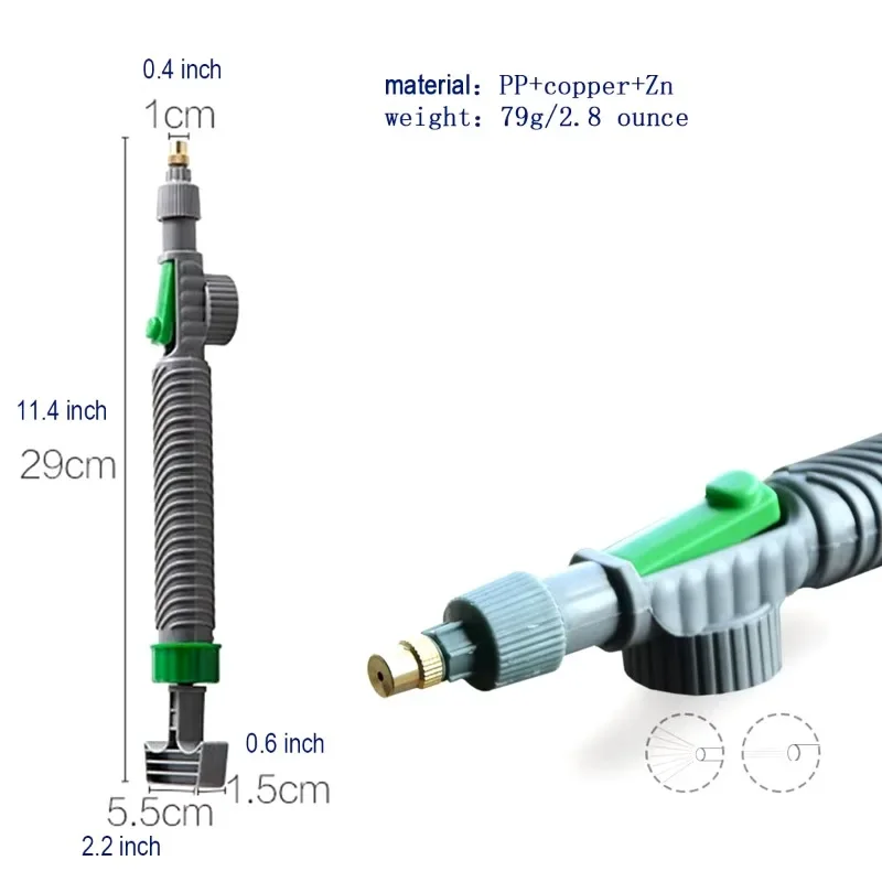 1 Set-Adjustable Beverage Bottle Sprayer Watering Flower Sprinkler Sprinkler Pressure Atomizer Nozzle Gardening Tools ﻿