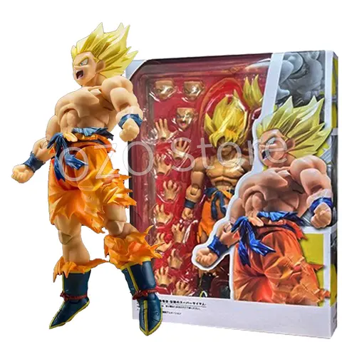 Dragon Ball Z Son Goku Figure SHF S.H.Figuarts Goku War Damage Super Saiya Anime Action Figures Model Toys Birthday Gift