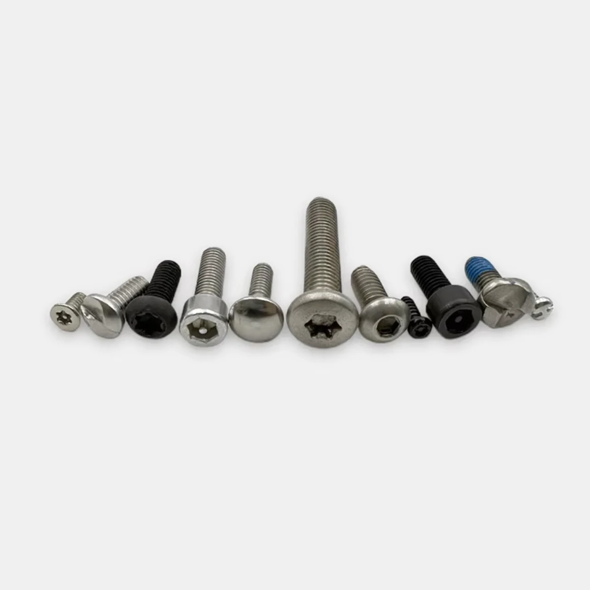 304 Stainless Steel Round Head One-Way s-Groove Anti-Theft Screw One-Way Straight Bolt M2M3M4M5M6M8M10