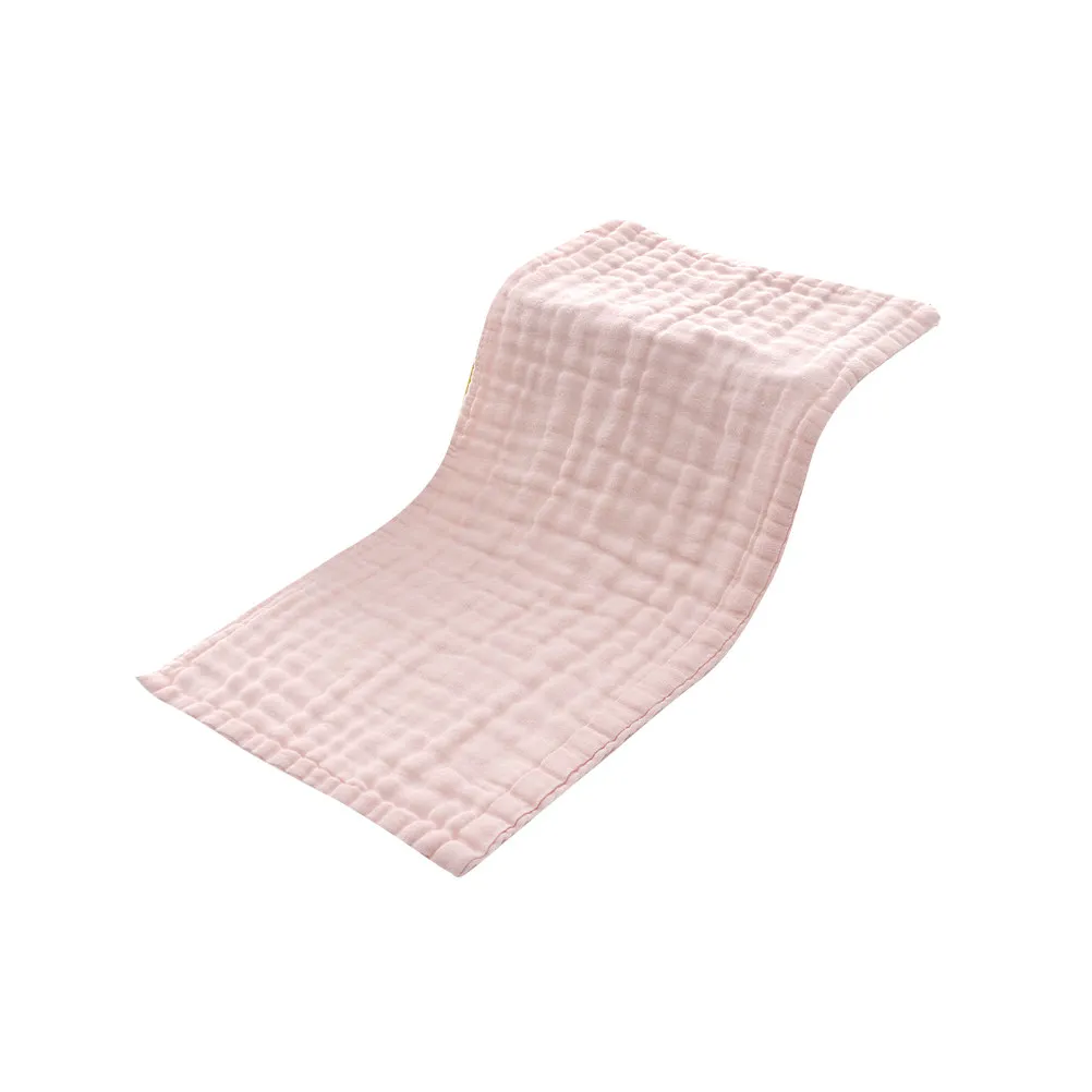 Baby Saliva Towel Pink High Quality Cotton Drooling Face Washing Towel Kids Kerchief Absorbent Supplies Kids Kerchief