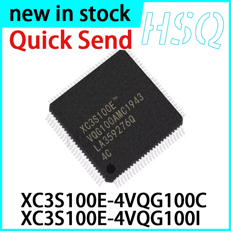 1PCS XC3S100E-4VQG100C XC3S100E-4VQG100I TQFP100 New in Stock