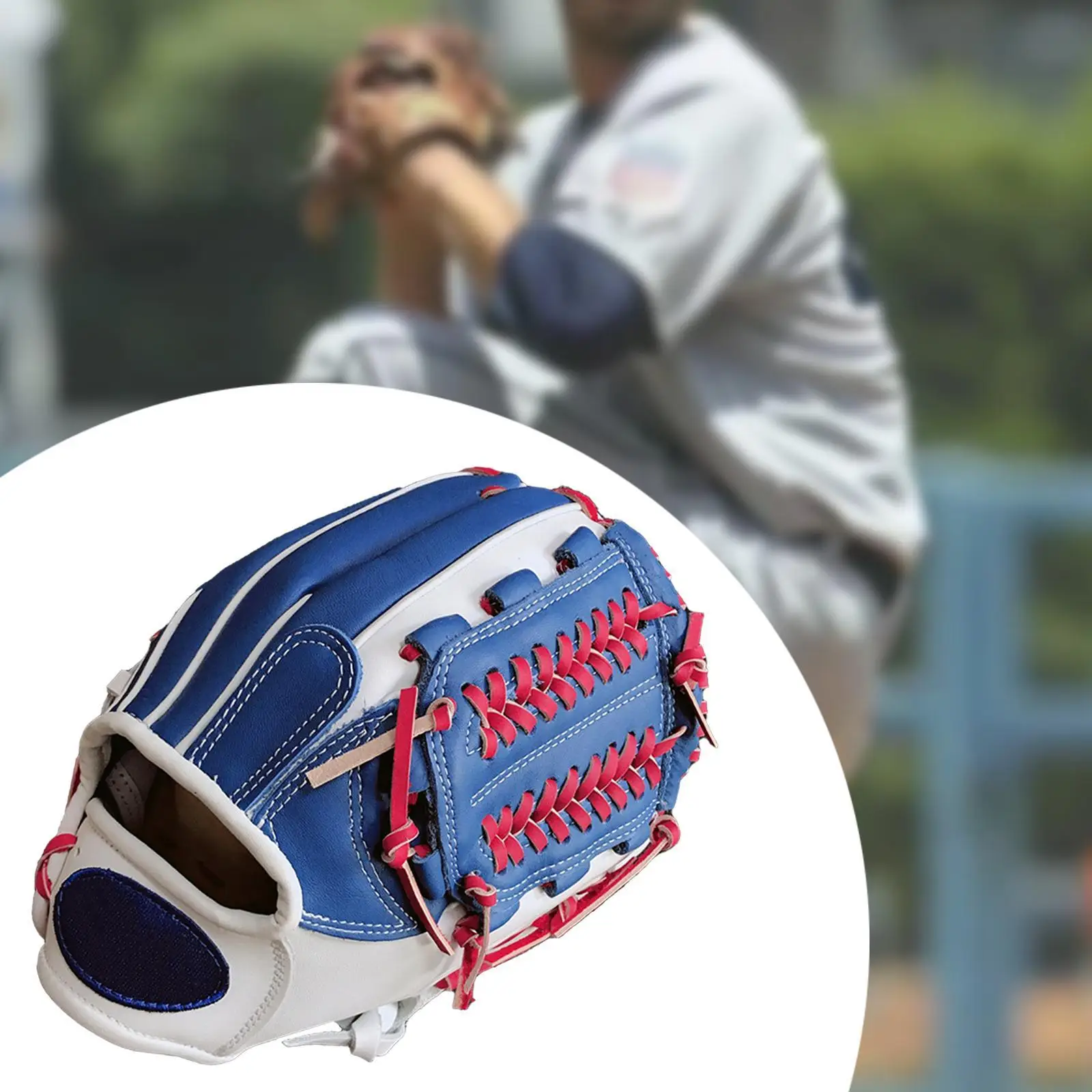 Baseball Glove Baseball Mitt Outfielders Mitt Softball Glove Sports Batting Glove Infield Glove for Youth Adults Beginners