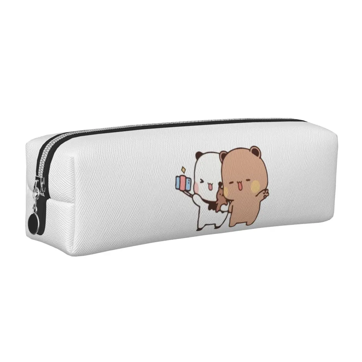 

Пенал с воздушным шаром Bubu и Dudu, классическая коробка для ручек с медведем и пандой, сумка для девочек и мальчиков, большая вместимость, школьные принадлежности, подарочный пенал