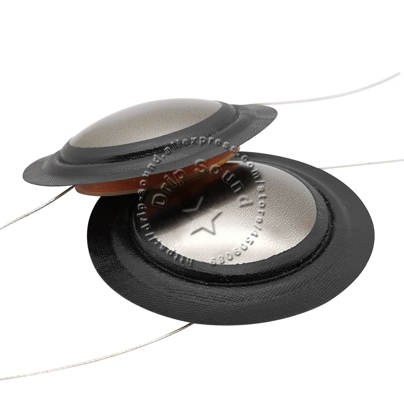 2 قطعة 25.5 مللي متر مكبر الصوت لفائف الصوت القرن مكبر الصوت الثلاثي الألومنيوم فيلم الصوت الحجاب الحاجز رئيس محرك إصلاح أجزاء