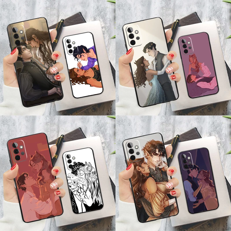 The Cruel Prince Jude and Cardan Case For Samsung Galaxy A55 A35 A25 A15 A53 A33 A13 A51 A71 A12 A32 A52 A14 A34 A54 Cover