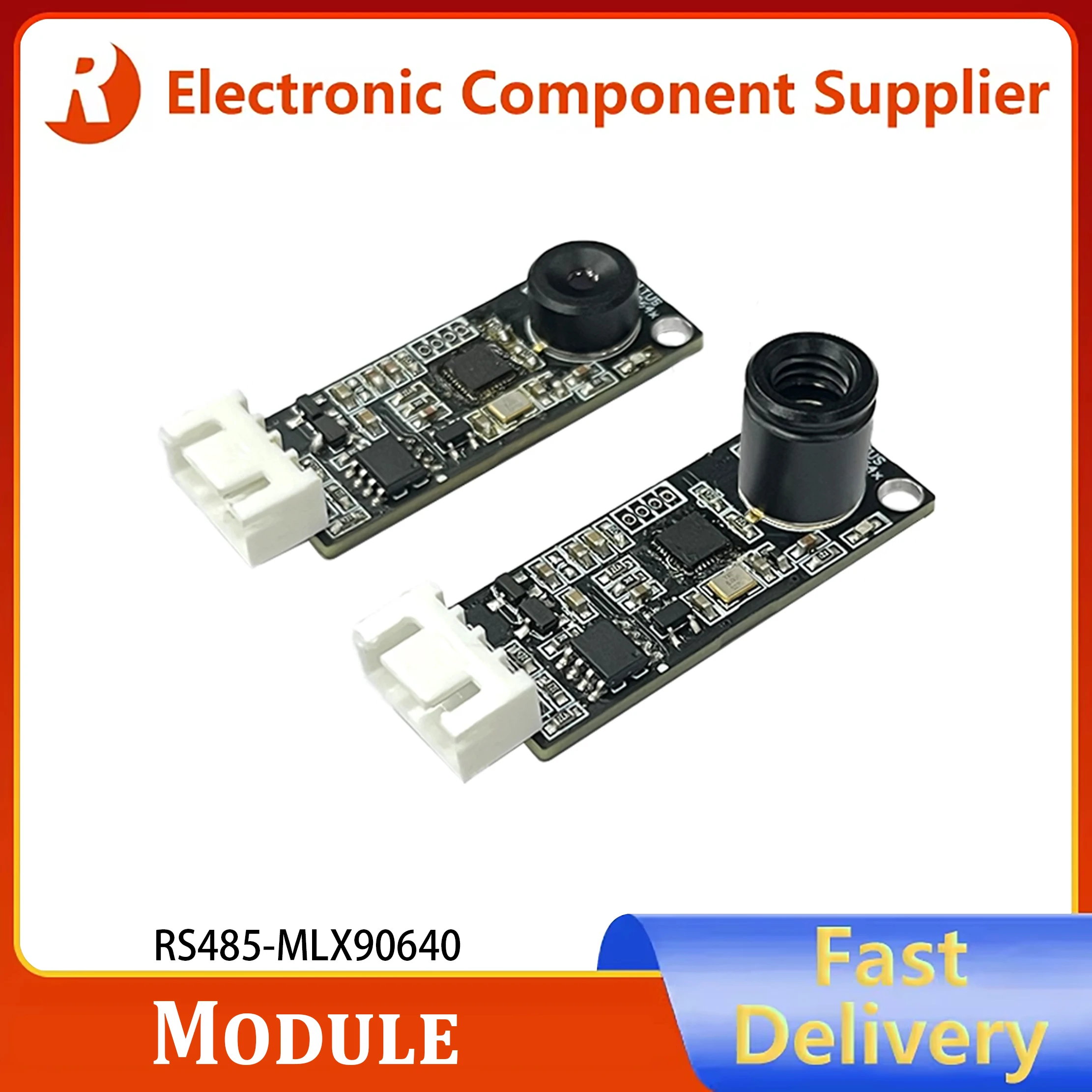 

MLX90640 Infrared Thermal Imaging Module with RS485 Communication Non-contact Dot Matrix Temperature Sensor 32×24