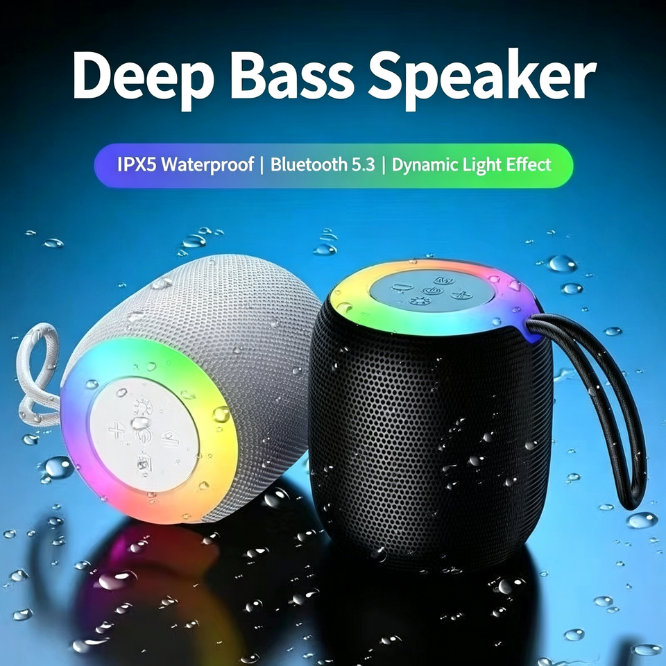 Handheld Portable Bluetooth Mini Speaker, Multi Playback Modes, Support TF Card & USB Drive, Outdoor Wireless Heavy Bass Speaker