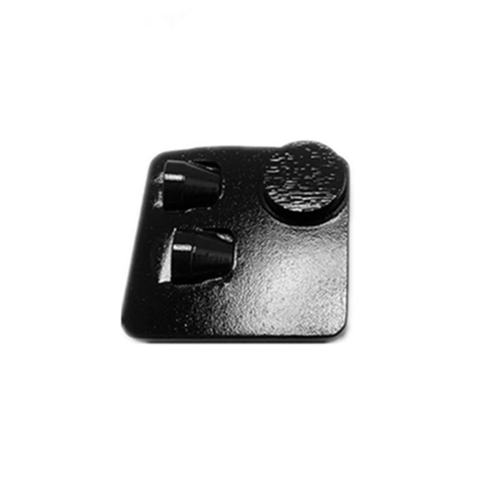 HUS93 Epoxy Glue Concrete Coating Removing Tools Husqvarna PCD Grinding Shoes with Two Half Dovetail PCD One Round Segment 12PCS