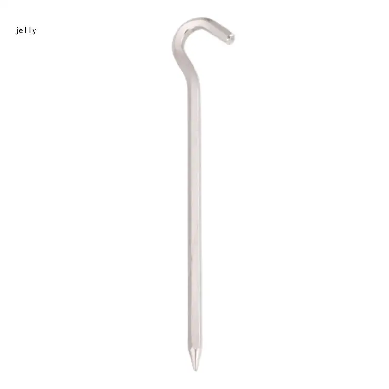 

448C Aluminum Alloy Ground Nails Anchors Tent Accessory For Outdoor Camping Tent Peg