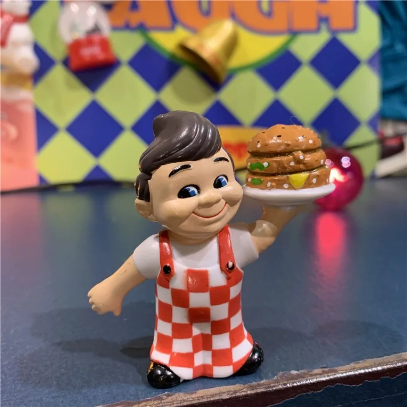 Big Boy Burger Doll Figure 1998 Nostalgic Mascot Ornament Accessories Tabletop Decoration Presents Collection Gifts