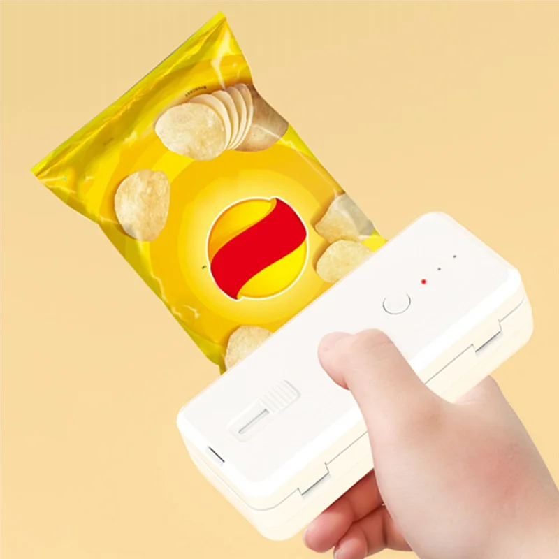 A05G-ポータブルミニヒートシーラー ミニバッグシーラー ヒートシーラー ハンドヘルドシーラー チップバッグ プラスチックバッグ 食品保存用 耐久性