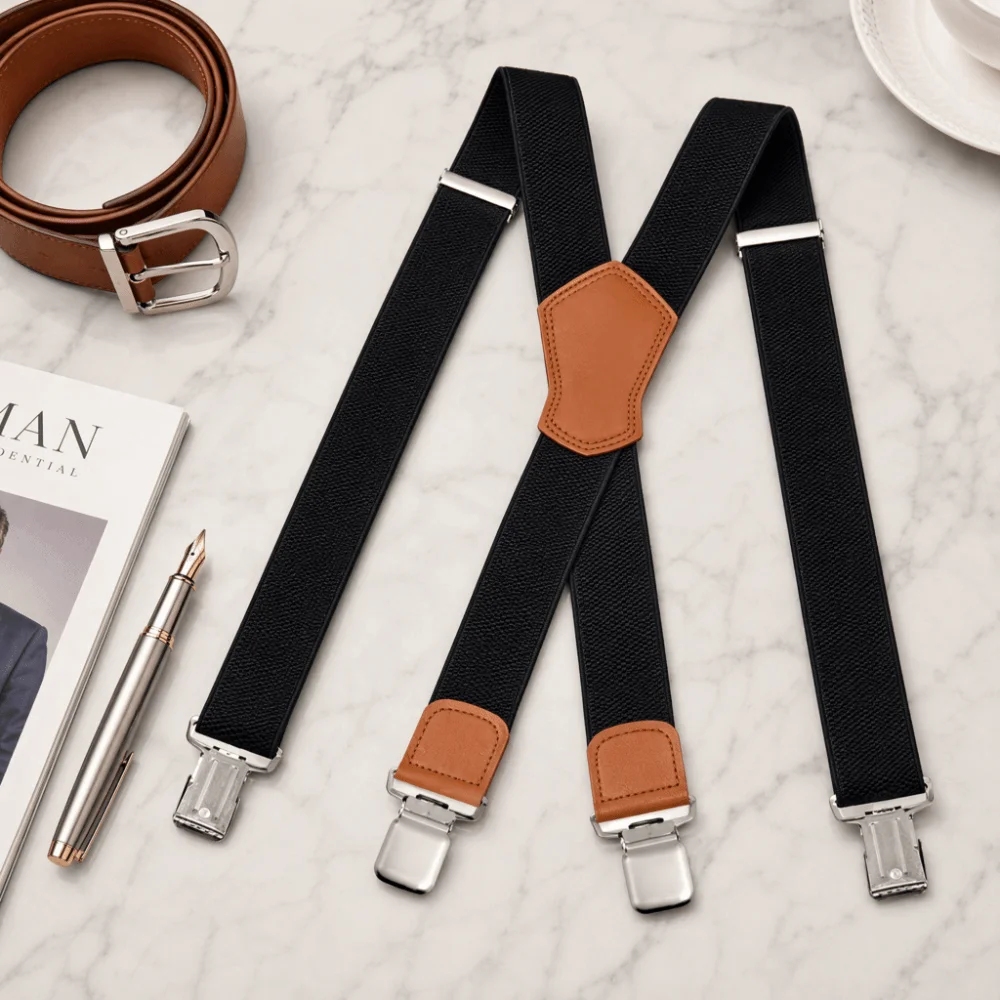 Nuove Bretelle Elastiche Resis - Suspender Clip Formal recensione e prezzo