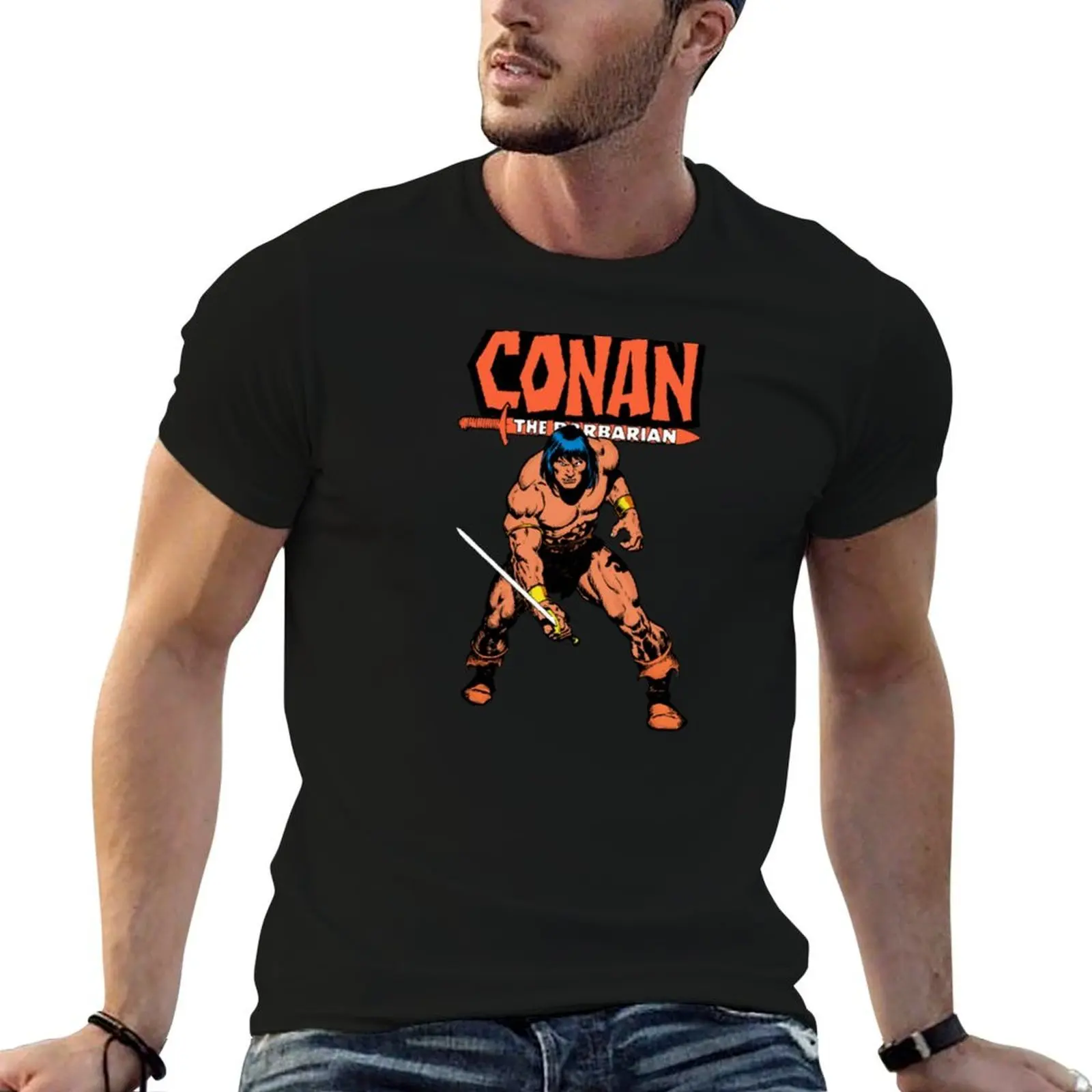 

Conan The barbarian T-Shirt funny t shirts cotton man t shirts for men casual t shirts for man cotton soft T-shirt