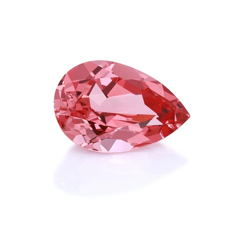Luxus Rosa Saphir 15,0 ct 13x18mm Birne Cut Sri-Lanka VVS Lose Edelstein Für Schmuck Machen perlen – Detail 7
