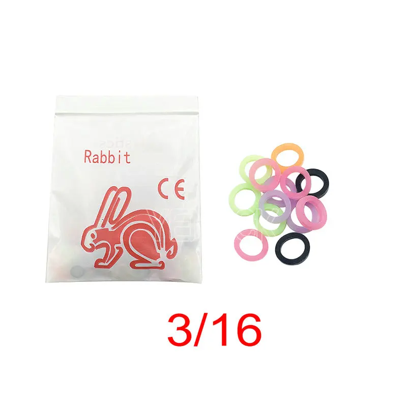 100 Teile/beutel Dental Kieferorthopädische Gummibänder Gummibänder 3,5 Unzen 6,5 unzen Zoo Pack Latex Hosenträger Kraft Zahnmedizin Werkzeuge – Detail 6