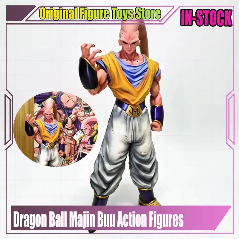 

YS Statue Dragon Ball Z Gohan Buu Figure Majin Buu Anime Figure 38cm Action Figure Model Toy Ornament Gift