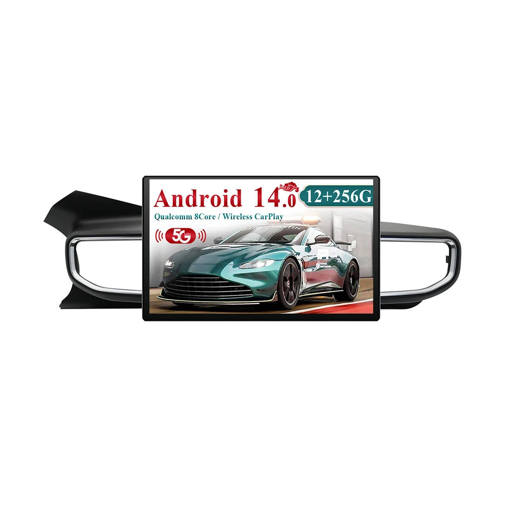 

Автомагнитола 12+256 ГБ с CarPlay, 13.1-дюймовым экраном, Android 14, GPS-навигацией для Ford Explorer 2021-2025.