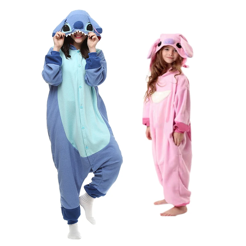 Point Onesies Kigurumi Animal Pyjamas Unisexe Adulte Polaire À Capuche Combinaisons Vêtements De Nuit Anime Fête Halloween Cosplay Costume