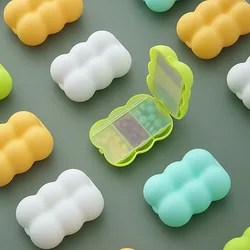 New pill storage box Portable Mini Pill Case Medicine Boxes 6 Grids Travel Home Medical Drugs Container Home  Cases Storage Box