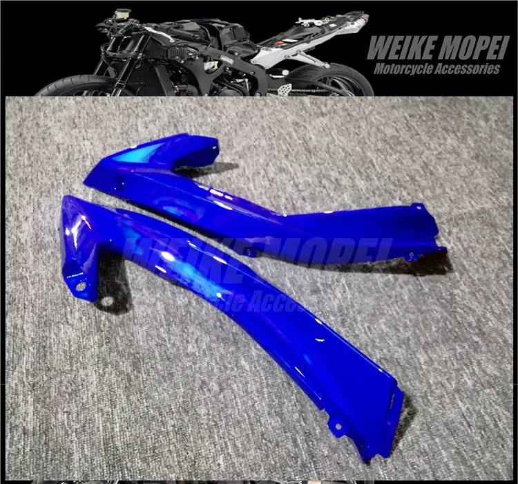 

Blue Front Upper Mid Side Cowl Fairing Panel Fit For YAMAHA YZF600 R6 06 07 2006 2007