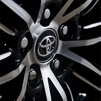 適用於豐田 Supra Aygo Prado RAV4 Hilux Yaris Corolla 4Runner Camry 57/62mm 汽車輪轂中心蓋裝飾徽章汽車輪轂蓋 6 最佳銷售 62毫米中心蓋 - №6