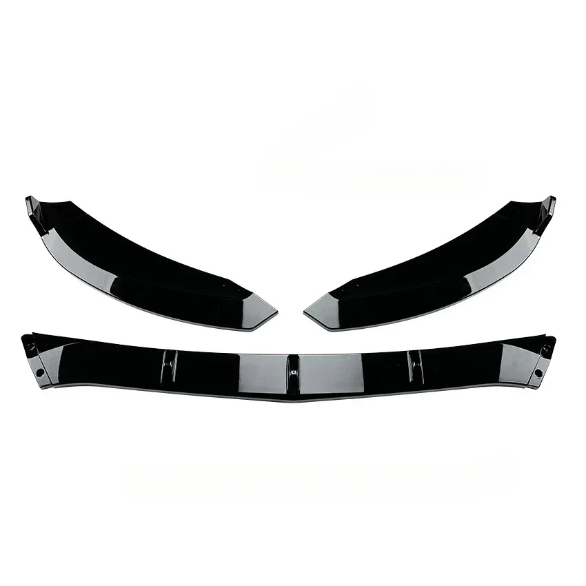For Mercedes C Class W205 C205 S205 C160 C200 C180 C300 C400 C450 AMG 2015-2021 Front Bumper Lip Splitter Diffuser Body Kit