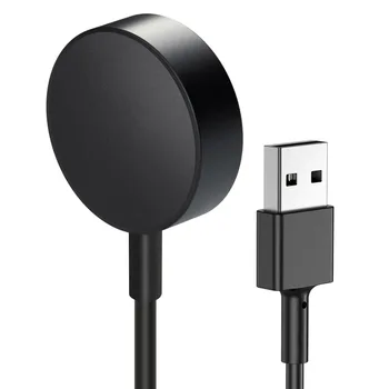 Upgrade-Schnellladegerät für Samsung Galaxy Watch 6 Classic Cord/6/5/5 Pro/4. Aktives USB-Ladekabel mit Aluminiumsockel