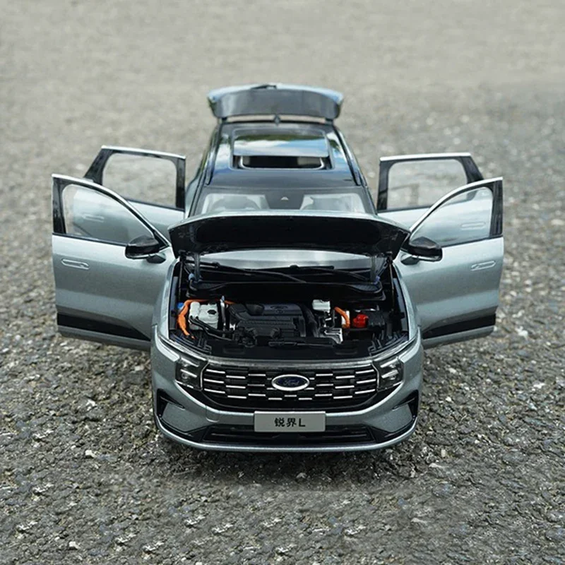 1:18 Scale New 2023 FORD EDGE L SUV Alloy Diecast Simulation Car Model Collectible Boy Toy Gifts