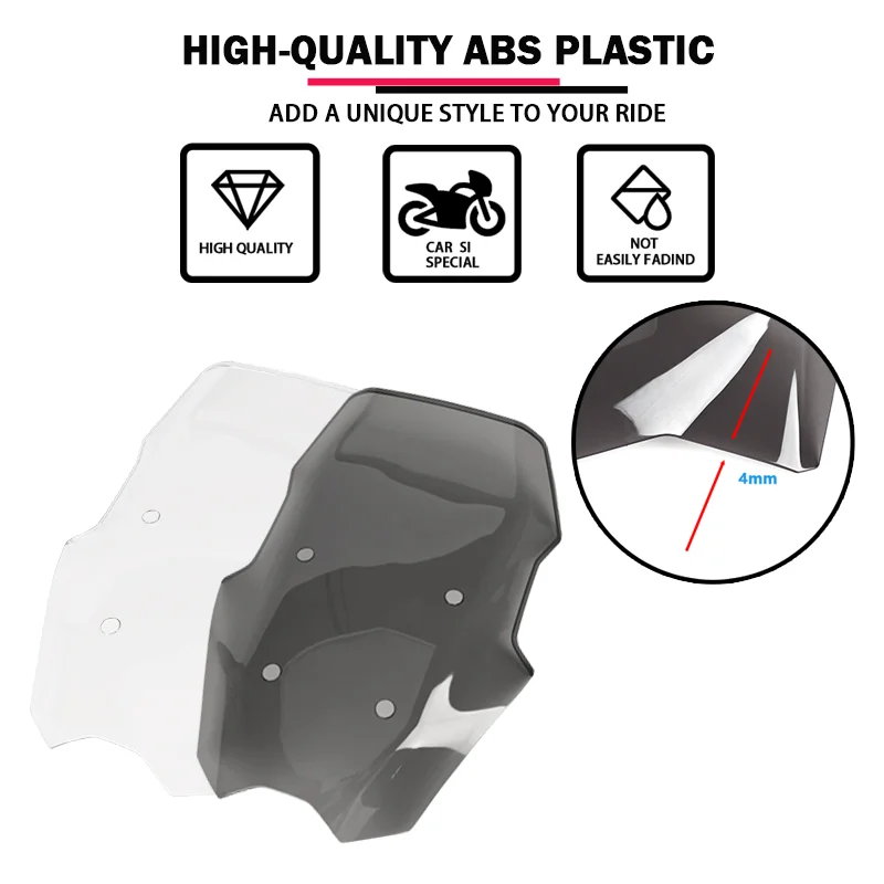 Motorcycle Accessories Windshield Screen Protector Fit For BMW C 400 X C400 C400X 2018 2019 2020 2021 2022 2023