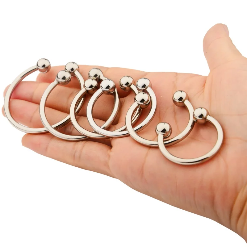 Intimate Toys For Men Semen Lock Metal Ring Fetish Adult Supplies Ejaculation Delay Cock Bdsm Penis Headers Erotic Sex Products