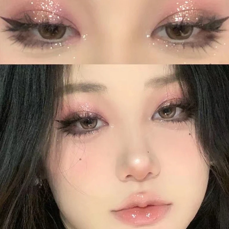 5 Par Sztucznych Rzęs Anime Rzęsy Mały Diabełek Rzęsy Naturalny Makijaż Dzienny Manga Rzęsy DIY Transparentne Paski Rzęs