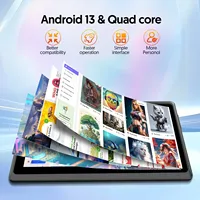 Tablette Android 13 de 7 pouces, 4 (2+2) Go de RAM, 32 Go de stockage, batterie de 3500 mAh, écran IPS HD 1024x600, double caméra, WiFi, Bluetooth 4