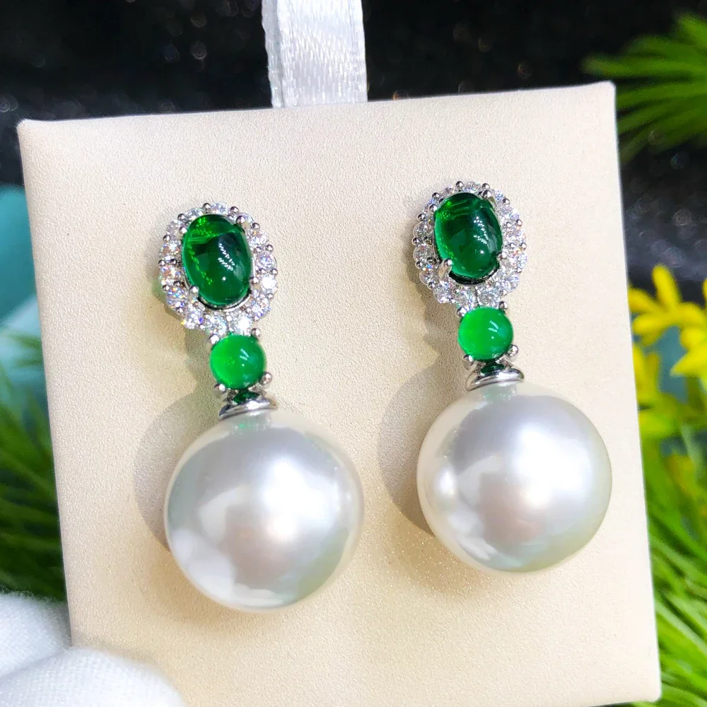 

Missvikki New Luxury Charm Cute Pearl Earrings for Women Wedding Party Jewelry Ladies Daily Trendy Accessories Hot Sale