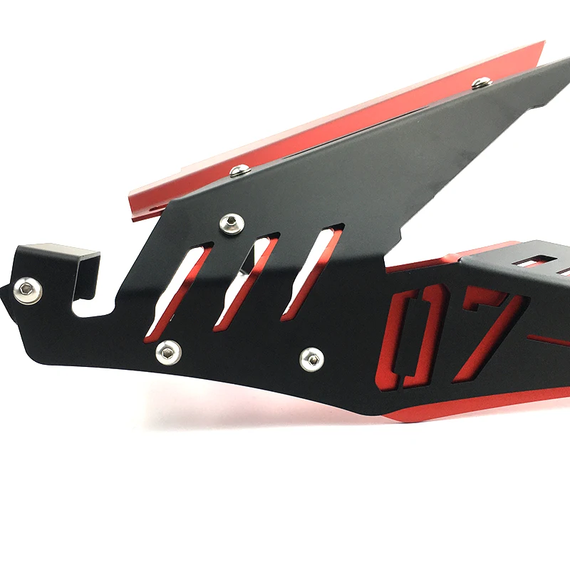For YAMAHA MT07 2014-2022 MT-07 FZ07 Motorcycle Accessories Rear Fender Mudguard with Chain Guard Cover Protector