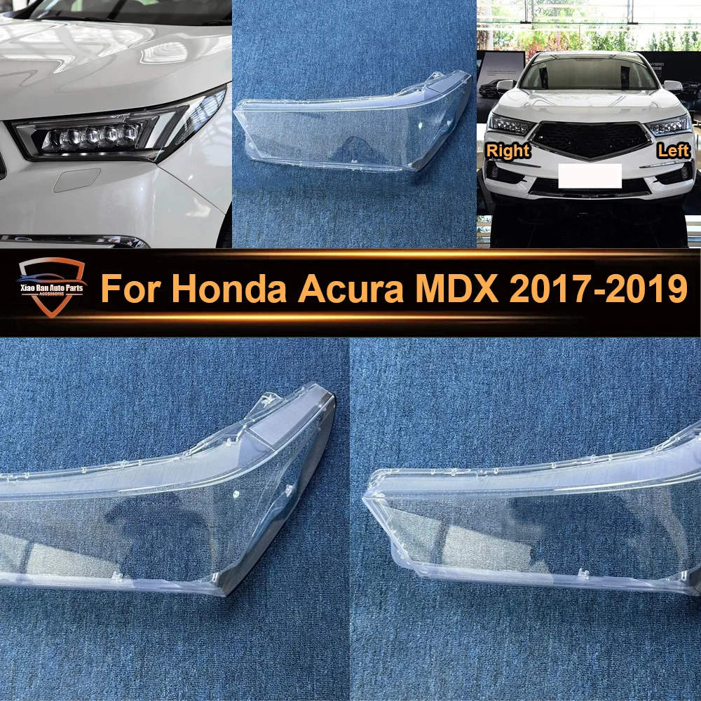 

Car Interior Spare Parts Lampcover Caps Headlights Lamp Cover For Honda Acura MDX 2017 2018 2019 Headlight Lens Cap for Car
